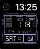 Chrono Apple Watch face