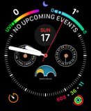 Cosmo Apple Watch face - Luxury