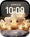 Cozy Star Family Apple Watch face