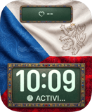 Czechia Flag Apple Watch face - Sports