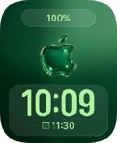 Emerald Charge Apple Watch face - Brands