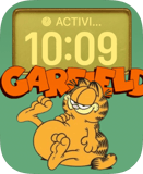 Garfield Stretch Apple Watch face