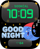 Good Night Dreams Apple Watch face - Art