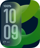 Green Glow Apple Watch face - Brands