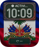 Haiti Flag Apple Watch face - Sports
