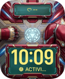 Iron Man Armor Apple Watch face - TV