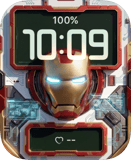 Iron Man Helmet Apple Watch face - TV