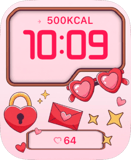 Love Letter Heart Face Apple Watch face - Special Collections