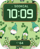 Lucky Gnome Garden Apple Watch face