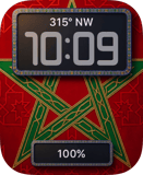 Morocco Flag Apple Watch face - Sports
