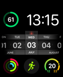 📅 Native Date Apple Watch face