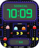 Neon Maze Chase Apple Watch face - Video Games