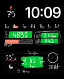 Notebook Highlight Apple Watch face - Art