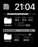 💾 OS Apple Watch face - Video Games