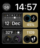 Panels Apple Watch face