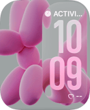 Pink Blossom Apple Watch face - Art