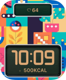 Pixel Mosaic Apple Watch face - Art