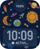 Planet Parade Apple Watch face - Art