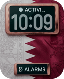 Qatar Flag Apple Watch face - Sports