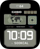 Retro Casio World Time Apple Watch face - Brands, Watches