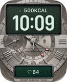 Silver Reserve Apple Watch face - Luxury