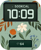 Soft Meadow Apple Watch face - Nature
