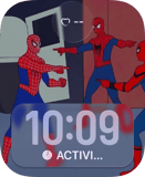 Spider-Man Duo Meme Apple Watch face