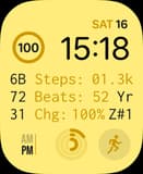 🌞 Sunny Terminal Apple Watch face