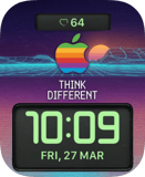 Think Different Sunset Apple Watch face - Brands