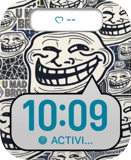 Troll Grid Apple Watch face