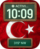 Türkiye Flag Apple Watch face - Sports
