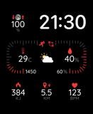 Ultra Minimalist Apple Watch face