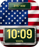 United States Flag Apple Watch face - Sports