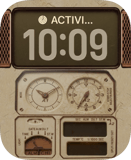 Vintage Utility Panel Apple Watch face - Luxury