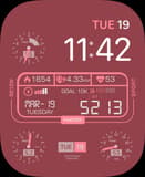 🌹 Vitality Rose Apple Watch face