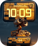 Wall-E Rust Glow Apple Watch face