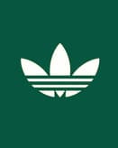 🌿 Minimal Adidas on Forest Green Apple Watch face - Brands