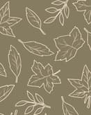 🍂 Minimalist Leaf Pattern Apple Watch face - Nature