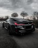 🌌 BMW M8 Midnight Elegance Apple Watch face - Cars