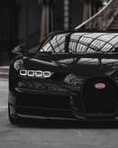 🖤 Black Bugatti Chiron Apple Watch face - Cars