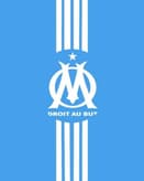 🔵⚪ Olympique de Marseille Logo Apple Watch face - Sports