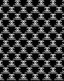 🖤 Coco Chanel Bold Pattern Apple Watch face