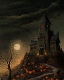 🏚️ Haunted House Halloween Apple Watch face