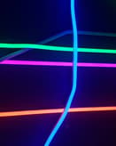 🌈 Neon Glow Apple Watch face - Art