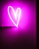 💖 Neon Heart Apple Watch face - Art