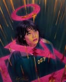 🎯 Squid Game 067 Angel Apple Watch face - TV