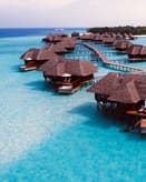 🌊 Overwater Bungalows Paradise Apple Watch face - Cities