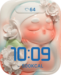 Blush Angel Bloom Apple Watch face - Special Collections