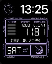 Chrono Apple Watch face