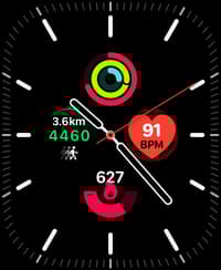 Classic Code Apple Watch face - Luxury